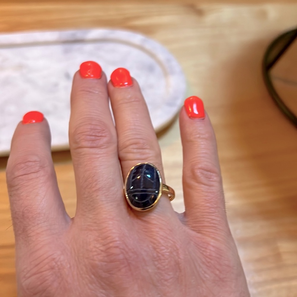 Ross Simons Scarab ring